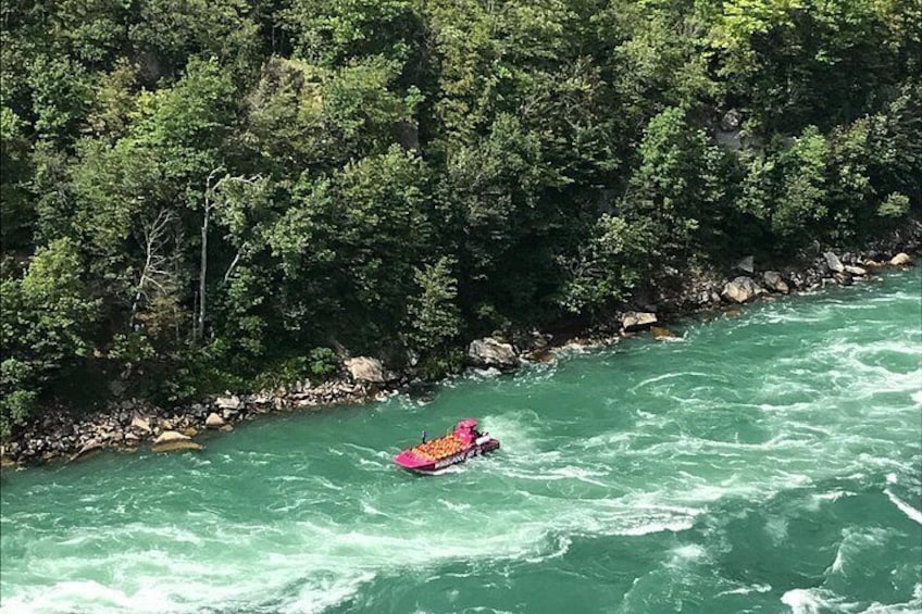 Watch Jet Boats navigate the rapids. 5