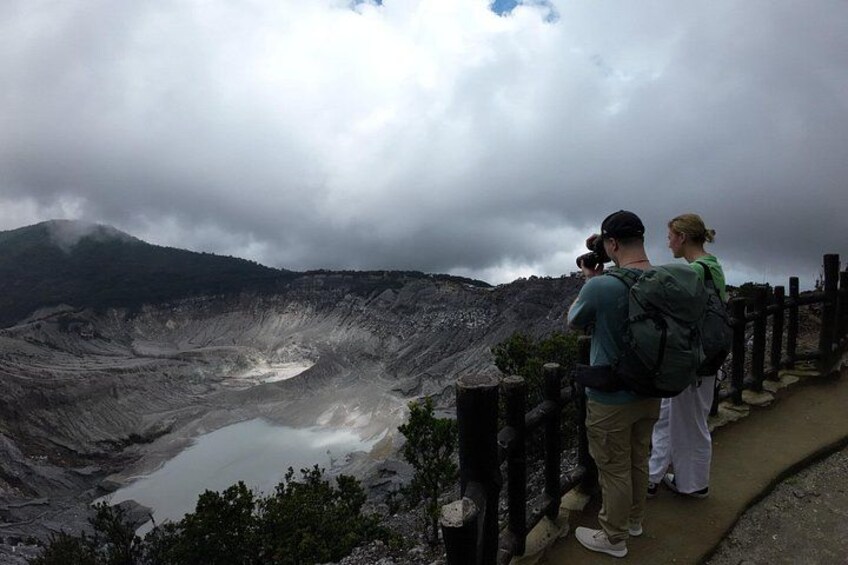 Tangkuban Parahu Volcano Mountain 1