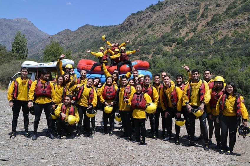 Rafting Adventure in the Maipo Cajon 1