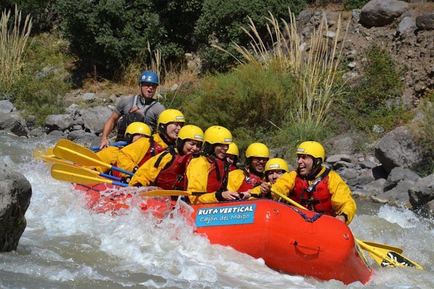 Rafting Adventure in the Maipo Cajon 5
