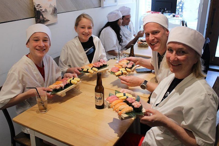 Osaka Halal Sushi Making Experience 2
