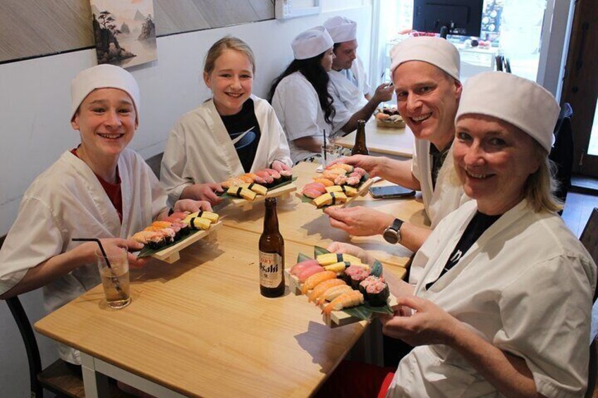 Osaka Halal Sushi Making Experience 2