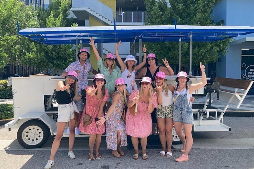 Party Bike Tour on Clematis Street, Downtown West Palm Beach 2