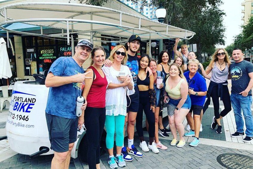 Party Bike Tour on Clematis Street, Downtown West Palm Beach 2