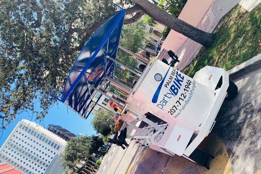 Party Bike Tour on Clematis Street, Downtown West Palm Beach 3