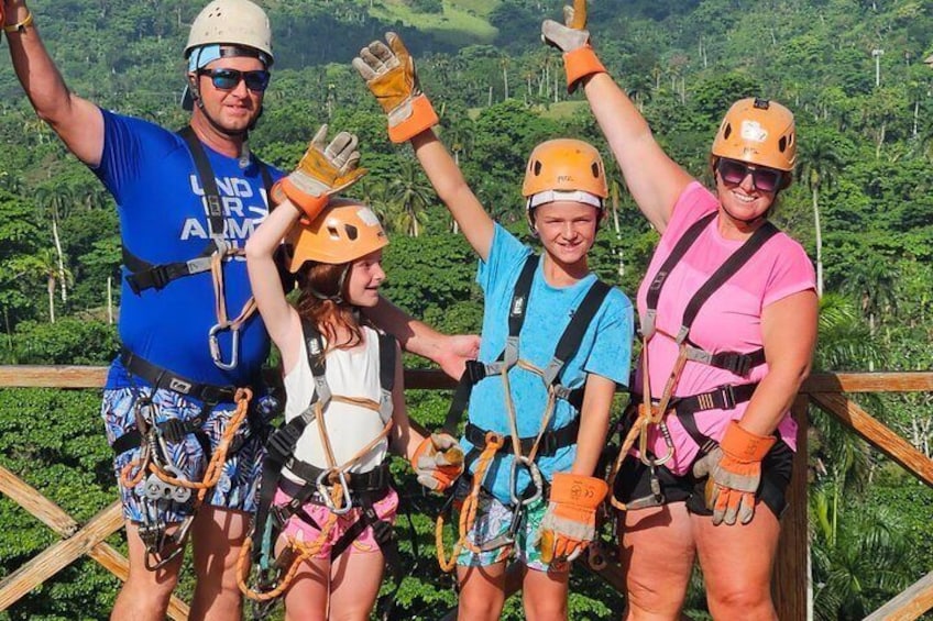 Extreme Zipline Experience in Punta Cana with Mountain Views 5