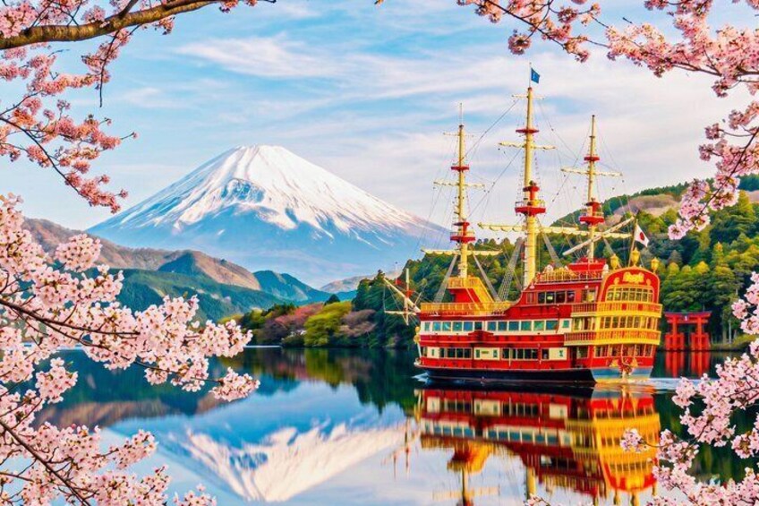 From Tokyo: Mt. Fuji, Hakone, Owakudani & Lake Ashi Bus Tour 1