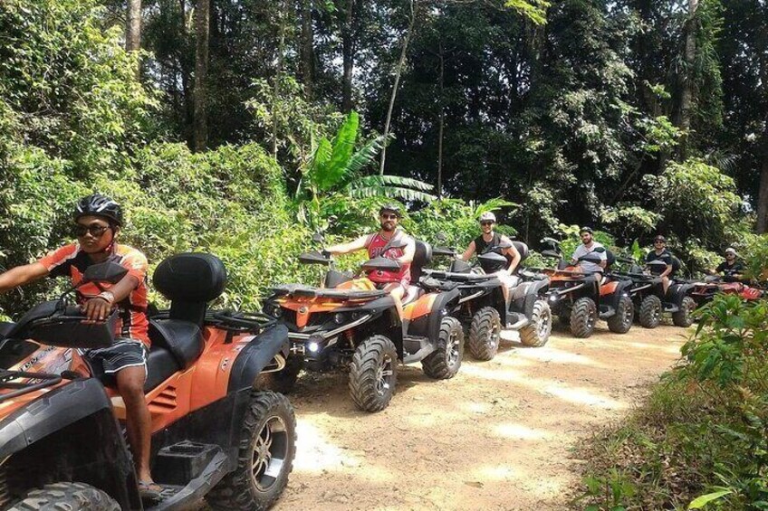 ATV Safari 2 HR.Jungle on the Mountain Way ,Waterfall