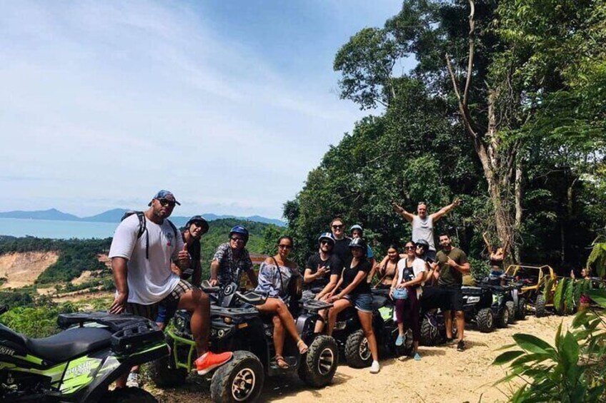 ATV Safari 2 HR.Jungle on the Mountain Way ,Waterfall