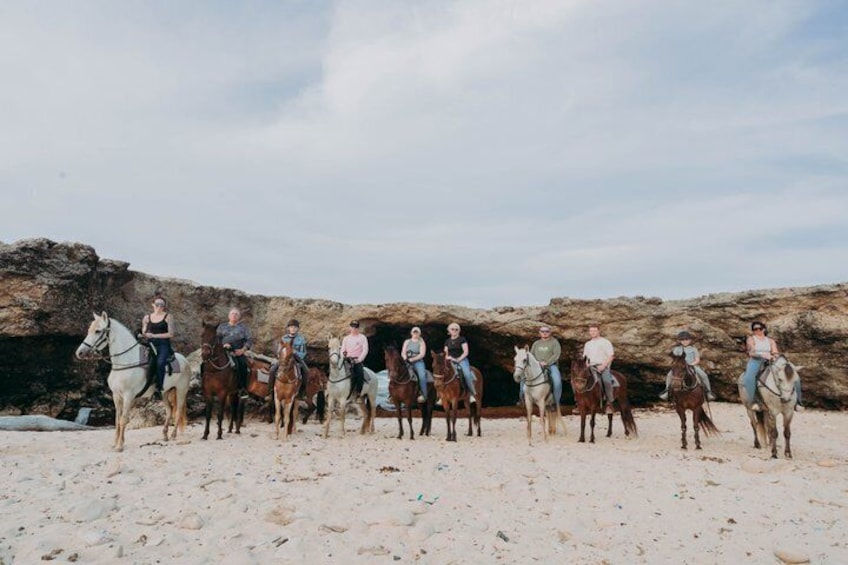 2-Hour Horseback Riding Tour to Little Natural Bridge in Aruba 1