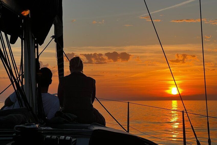 Sunset Sailing along the Marbella coast from Puerto Banus 2