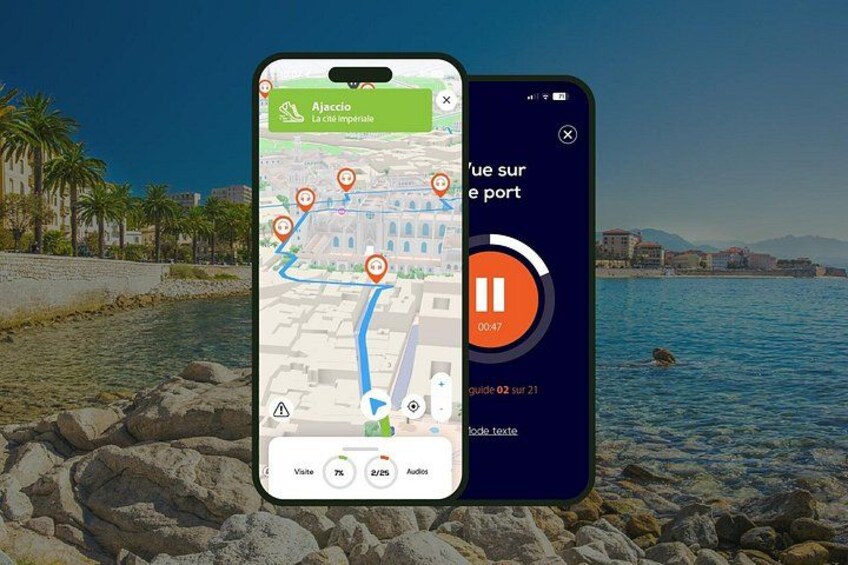 GPS Audioguide app: Walk in the footsteps of Napoleon Bonaparte (Offline). 1