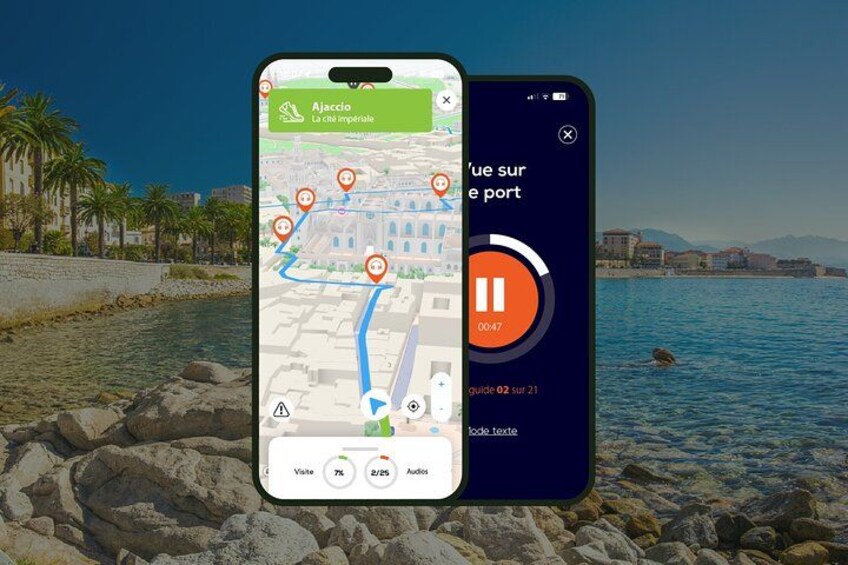 GPS Audioguide app: Walk in the footsteps of Napoleon Bonaparte (Offline). 1