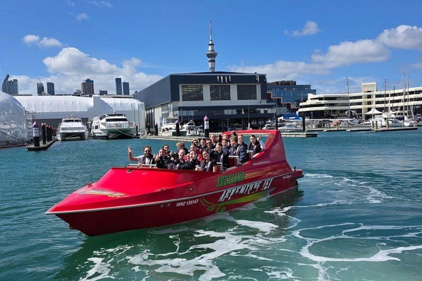 Jetboat Adventure Auckland Harbour. 4