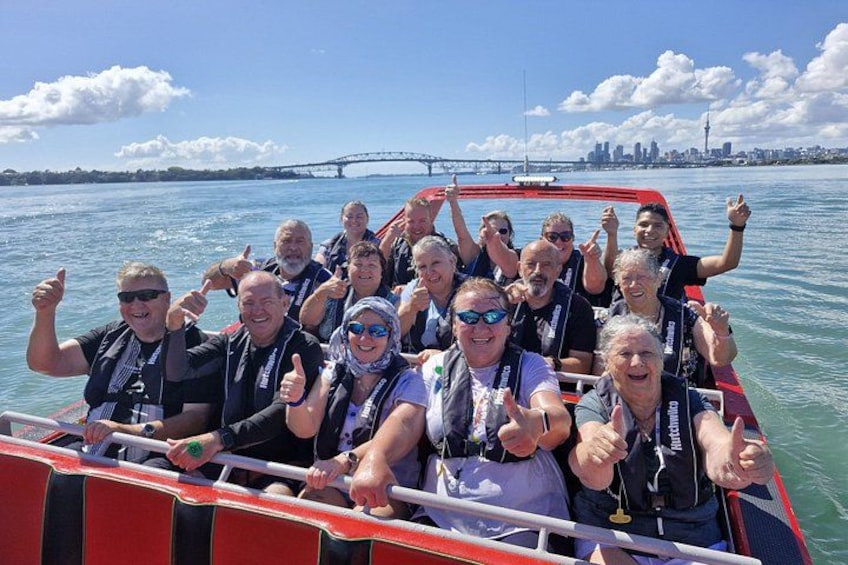 Jetboat Adventure Auckland Harbour. 2