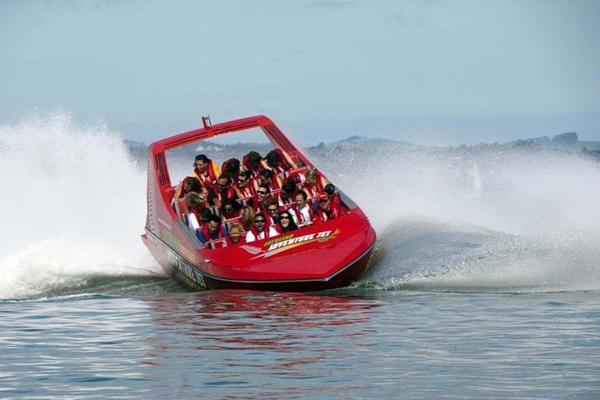 Jetboat Adventure Auckland Harbour. 1