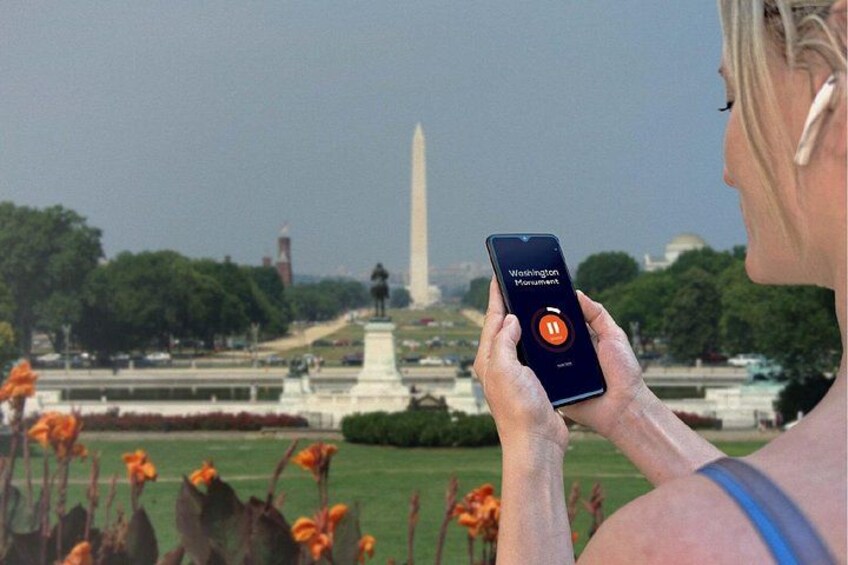 Washington Audio Guided Walking Tour 3h20 and 18 reviews 5