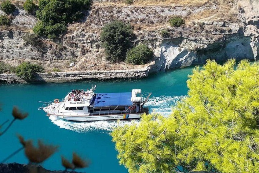 Corinth Canal Cruises Passage By St Andreas Glass Bottom Boat 1