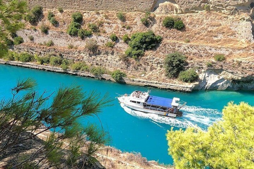 Corinth Canal Cruises Passage By St Andreas Glass Bottom Boat 2