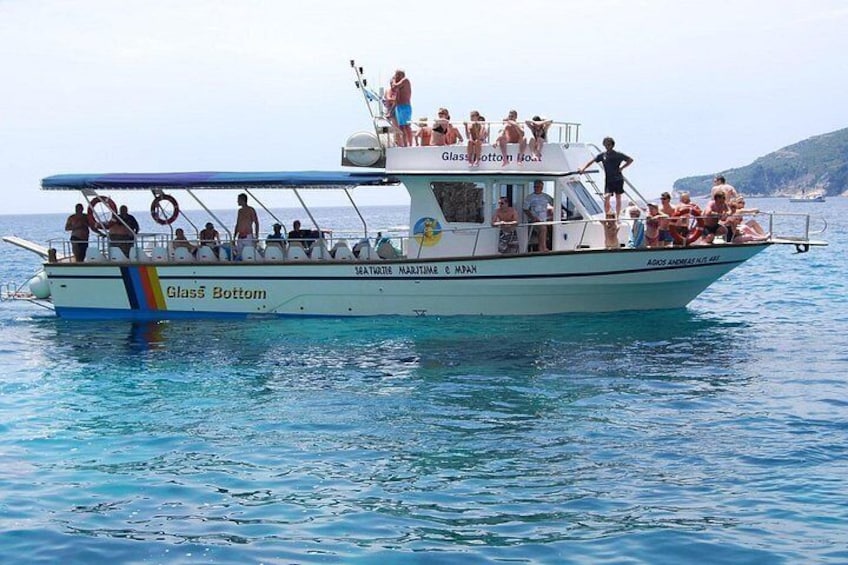 Corinth Canal Cruises Passage By St Andreas Glass Bottom Boat 4