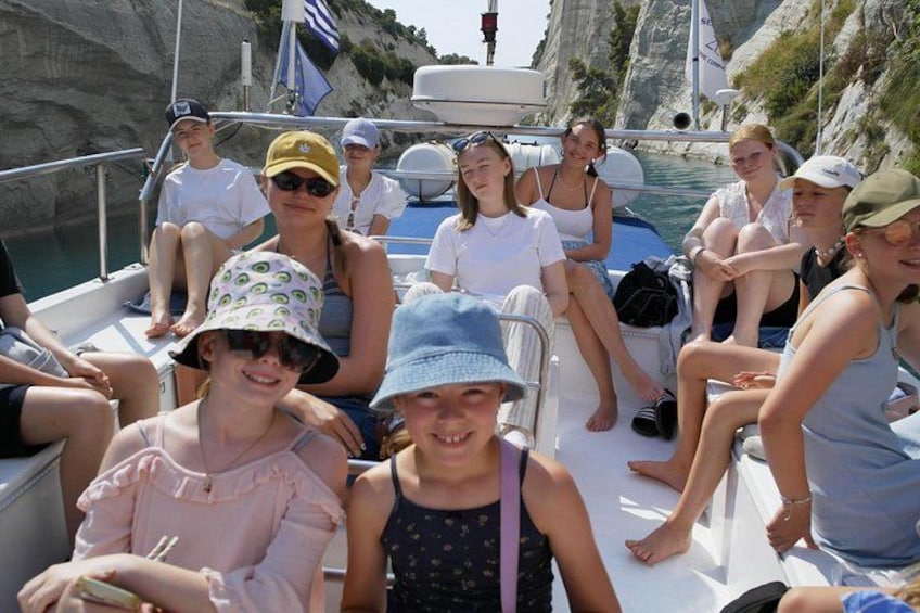 Corinth Canal Cruises Passage By St Andreas Glass Bottom Boat 3