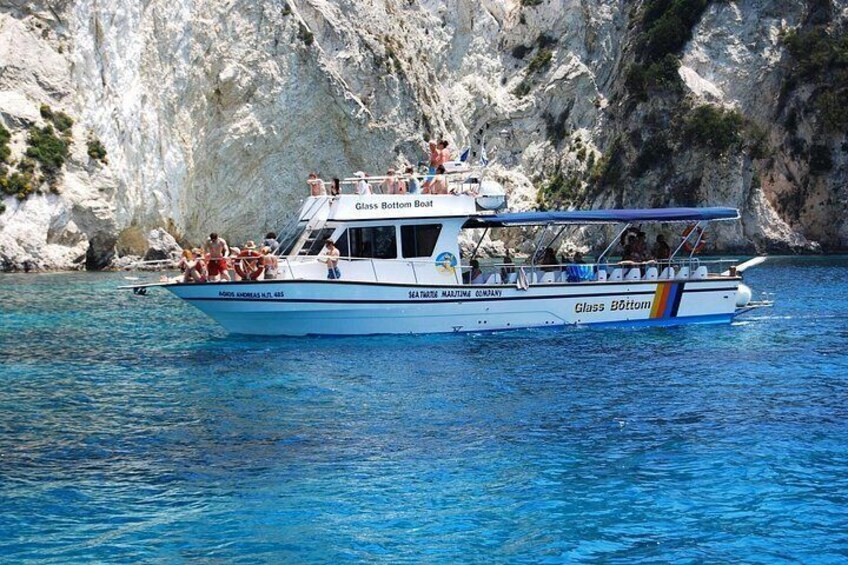 Corinth Canal Cruises Passage By St Andreas Glass Bottom Boat 5