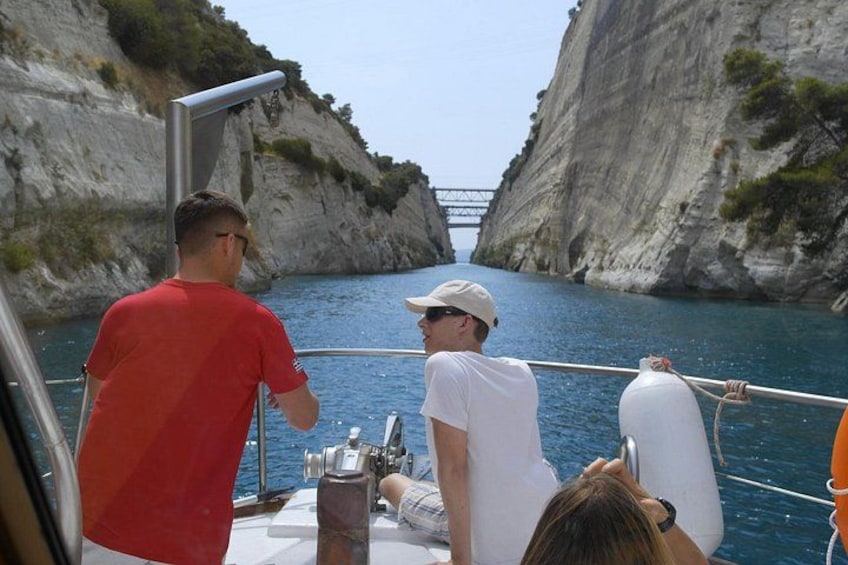 Corinth Canal Cruises Passage By St Andreas Glass Bottom Boat 2