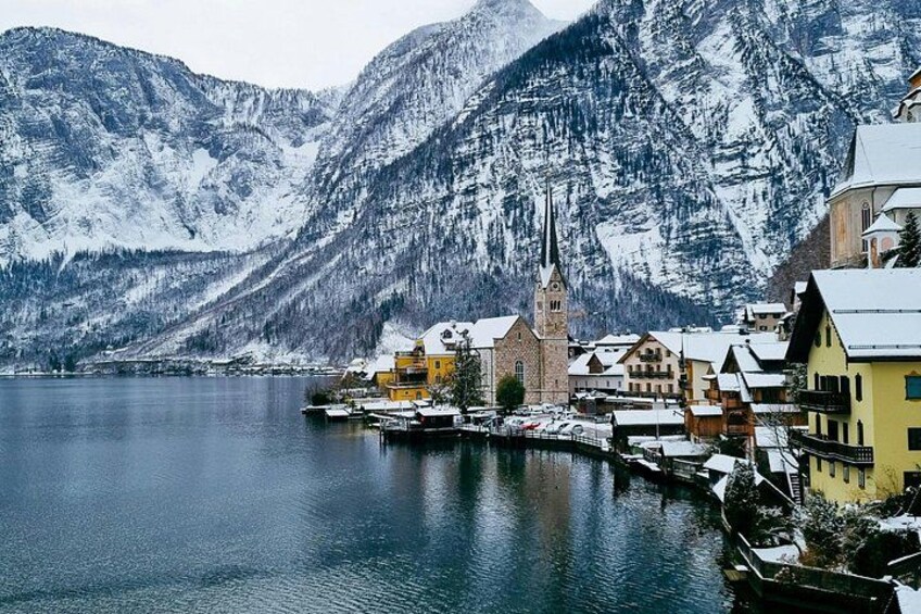 Private Full Day Guided Tour To Hallstatt and Salzburg- boat ride 5
