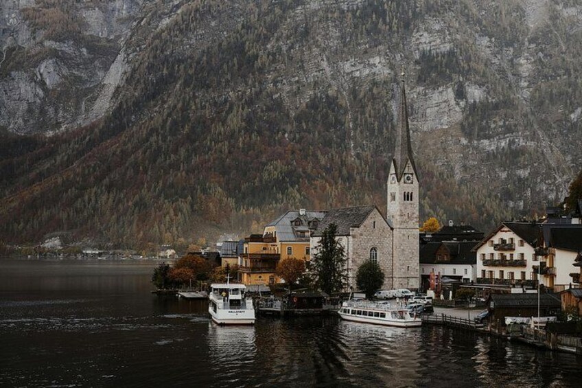 Private Full Day Guided Tour To Hallstatt and Salzburg- boat ride 4