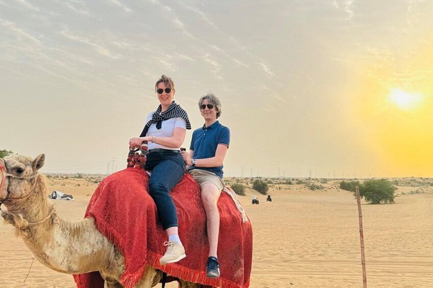 Premium Dubai Desert Safari, Camel Ride, Sunset & Dune Bashing 5