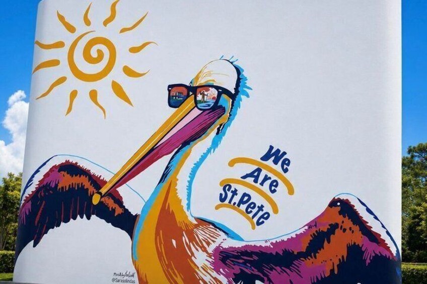 Private St. Petersburg Mural and Street Art Tour by Golf Cart 3
