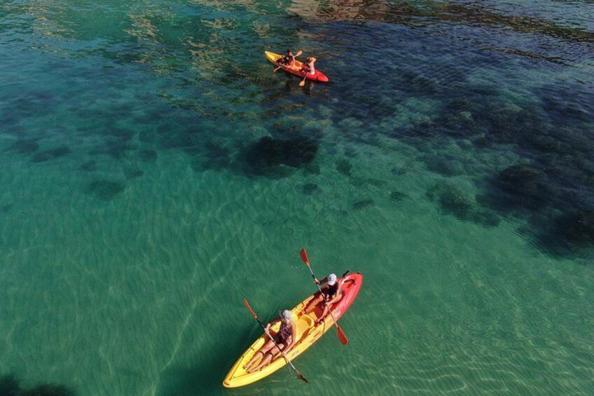 Kayak Tour: From Cala Manbrù to Torre Salsa Reserve 3