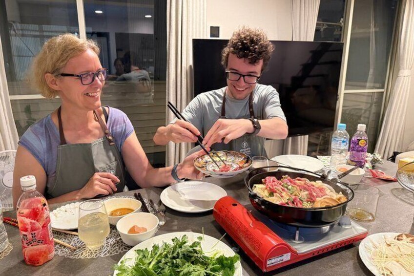 A5 Iga Wagyu Sukiyaki with Pro-Trained Host 1