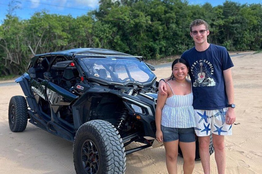 Private San Juan Beach Tour Can Am UTV Experience Off Road 2