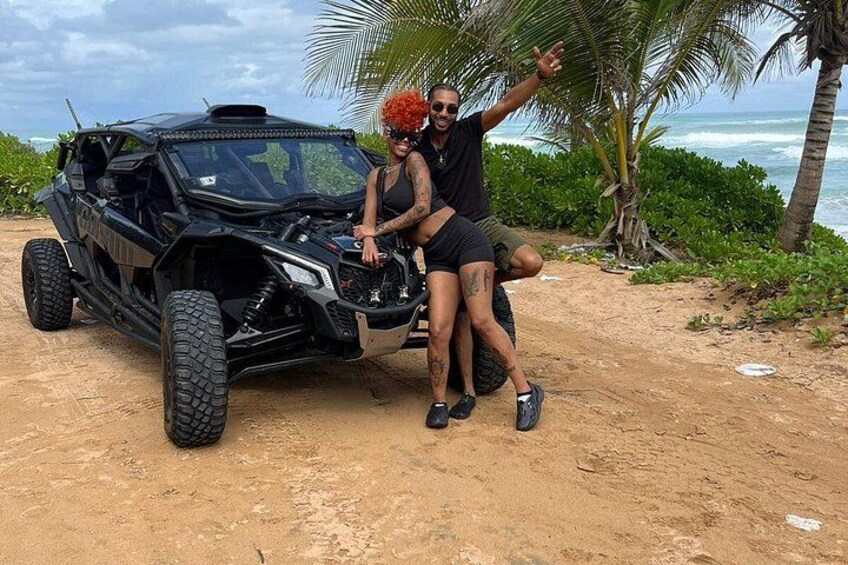 Private San Juan Beach Tour Can Am UTV Experience Off Road 4