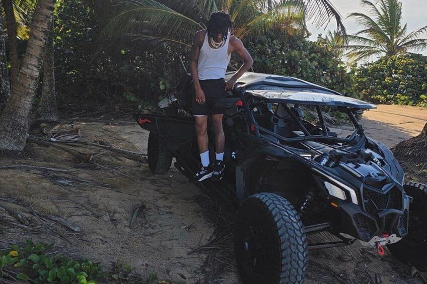 Private San Juan Beach Tour Can Am UTV Experience Off Road 3