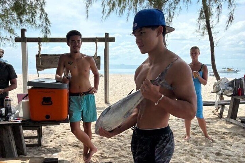Koh Samui Mr.Ung's Private Boat/3 Islands/Snorkel/BBQ/Pig Island 3