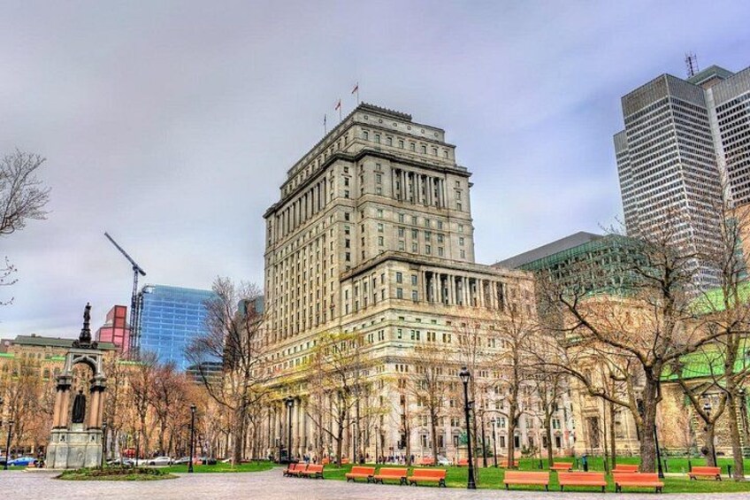 Dorchester Square and Sun Life Building: The grand architecture of downtown. 2
