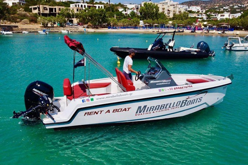 4-Hour Private Boat Rental Without Skipper at Agios Nikolaos 4