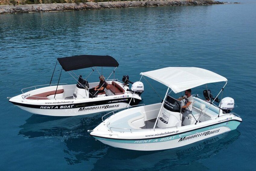 4-Hour Private Boat Rental Without Skipper at Agios Nikolaos 2