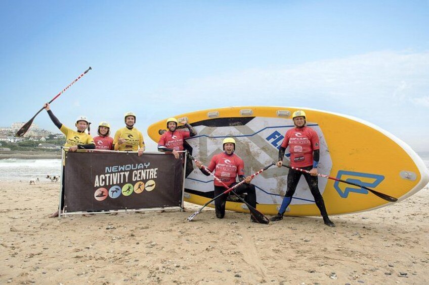 Giant Stand Up Paddle Boarding Experience in Newquay 1