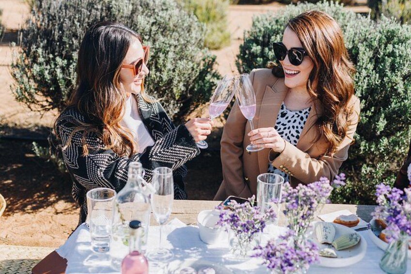 Private Picnic and Tasting in a Lavender Field 2