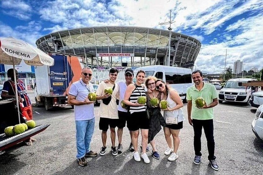 Refreshing Ourselves at the Football Stadium! 3
