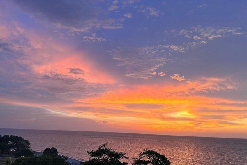 Sunset on Santa Marta Bay Sailboat 5