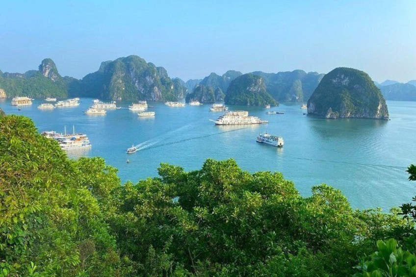 Luxury Scenic Ha Long Bay Hercules Grand Cruise with Buffet Lunch 3