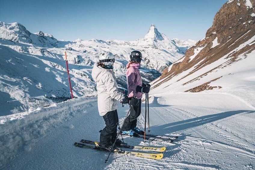 Zermatt: Private Ski Lesson & Guided Matterhorn Slopes Experience 1