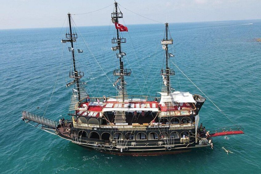 Mediterranean Pirates Boat Tour with Round Transfer 1