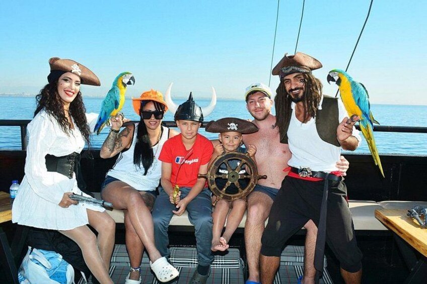 Mediterranean Pirates Boat Tour with Round Transfer 5