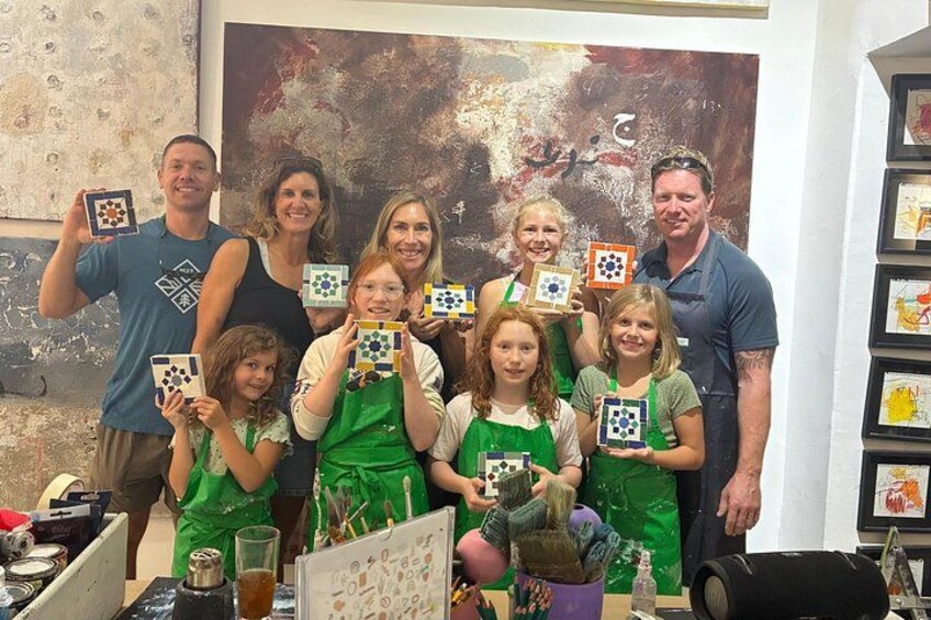 Create Your Zellige Mosaic in Tangier + Tea Experience 5