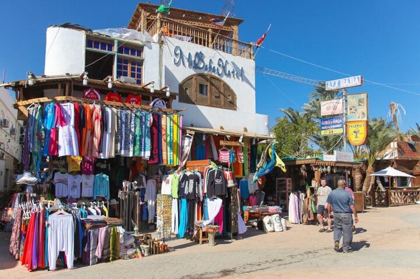 From Sharm:Dahab & Colored Canyon Jeep Safari, Snorkeling & Lunch 2